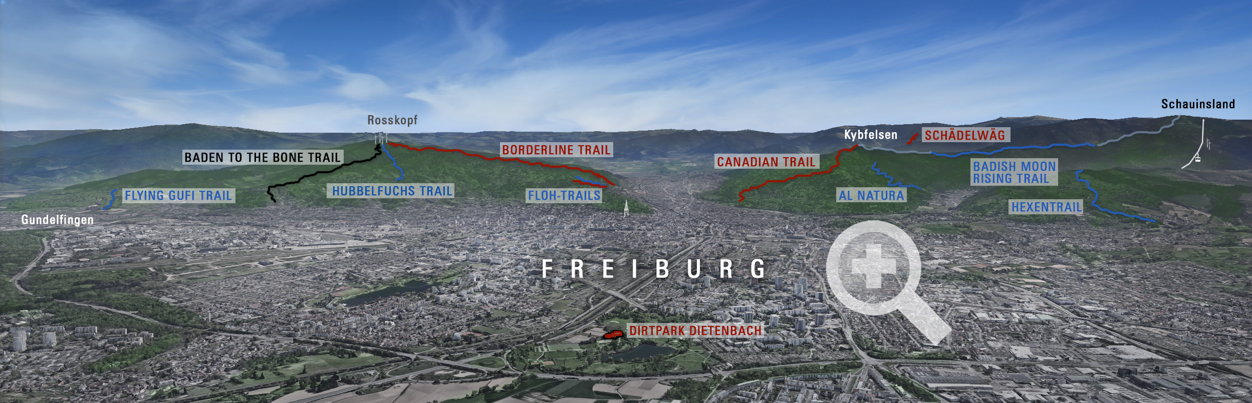 Übersicht Trails Mountainbike Freiburg e.V.